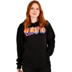 Naruto Oversize Hoodie schwarz