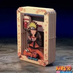 Naruto - Ramen Wooden Theatre 3D Bilderrahmen Modell Bausatz Holz