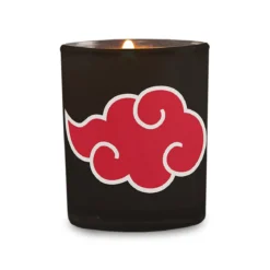 Naruto Shippuden - Akatsuki Symbol Kerze im Glas