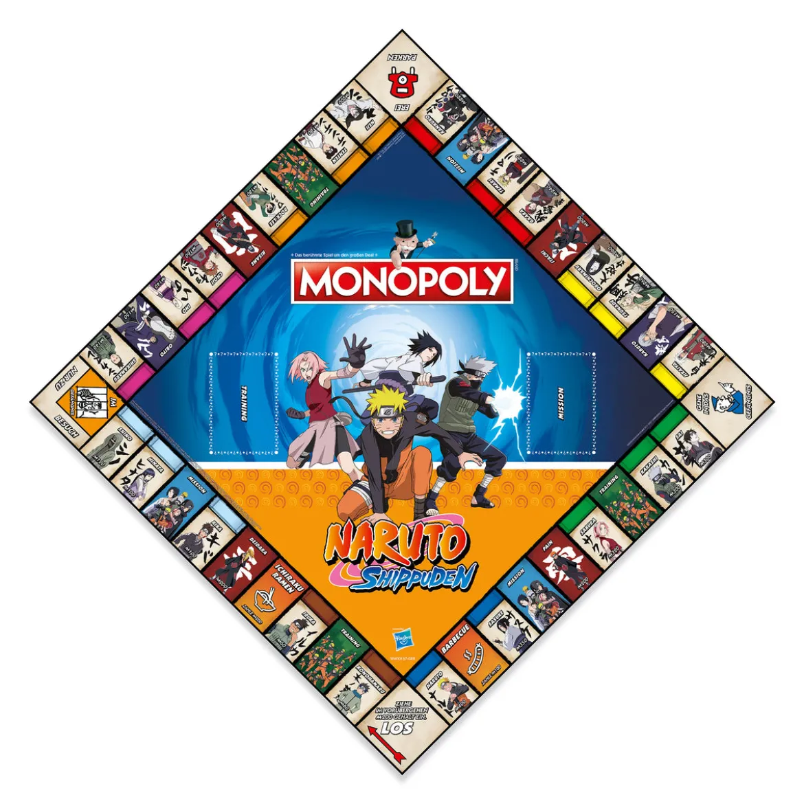 Naruto Shippuden - Crew Monopoly