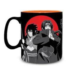 Naruto Shippuden - Group Black & White Tasse