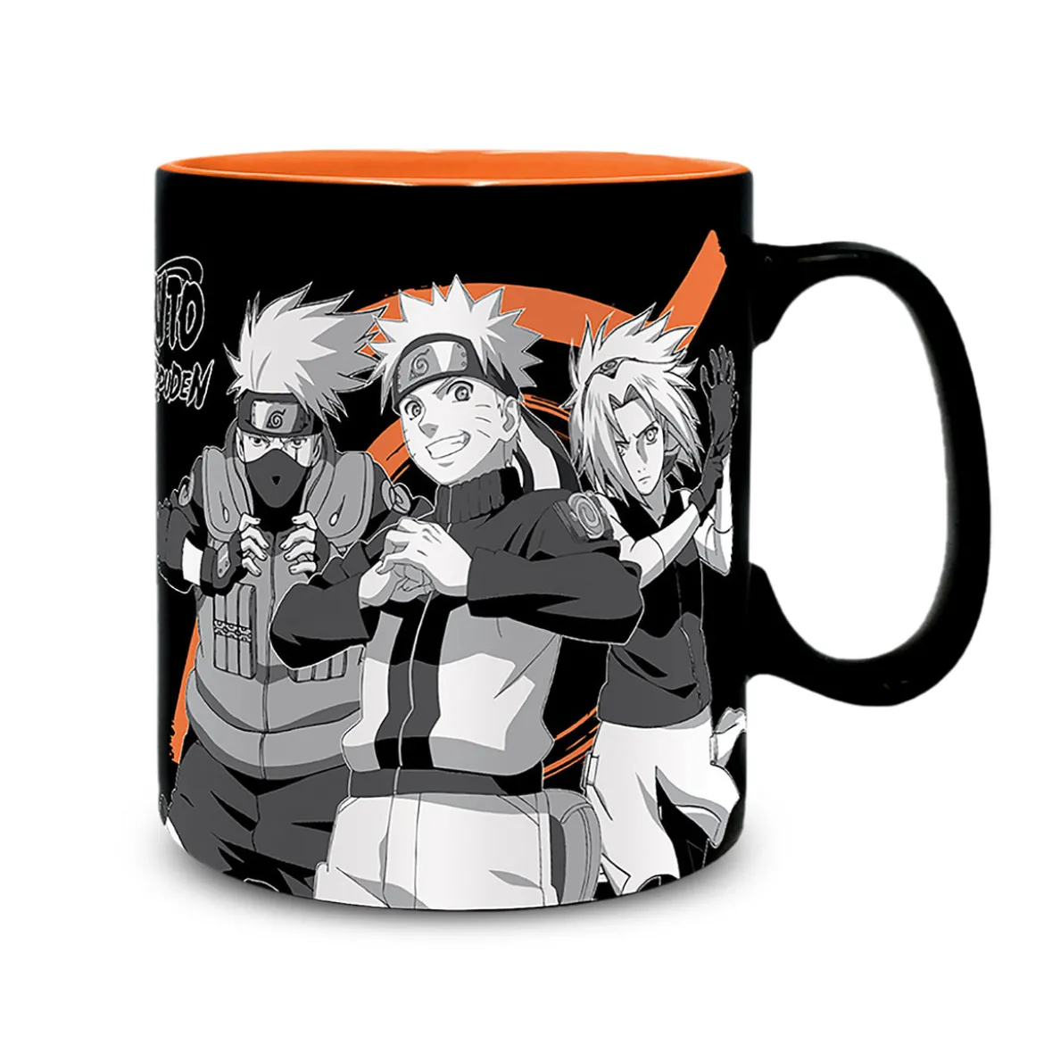 Naruto Shippuden - Group Black & White Tasse