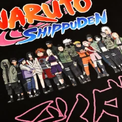 Naruto Shippuden - Group Oversize T-Shirt schwarz