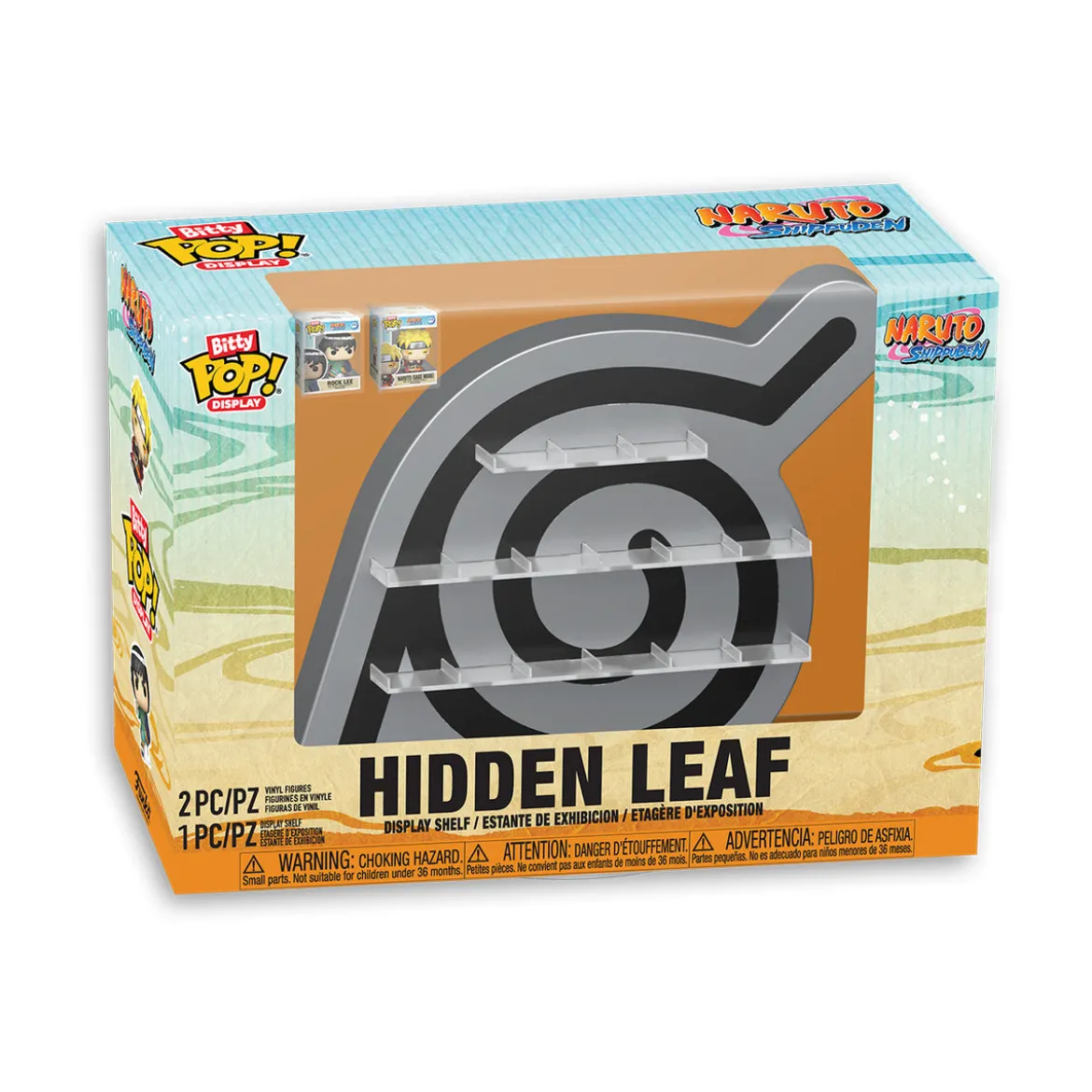 Naruto Shippuden - Hidden Leaf Funko Bitty POP Display mit 2 Figuren