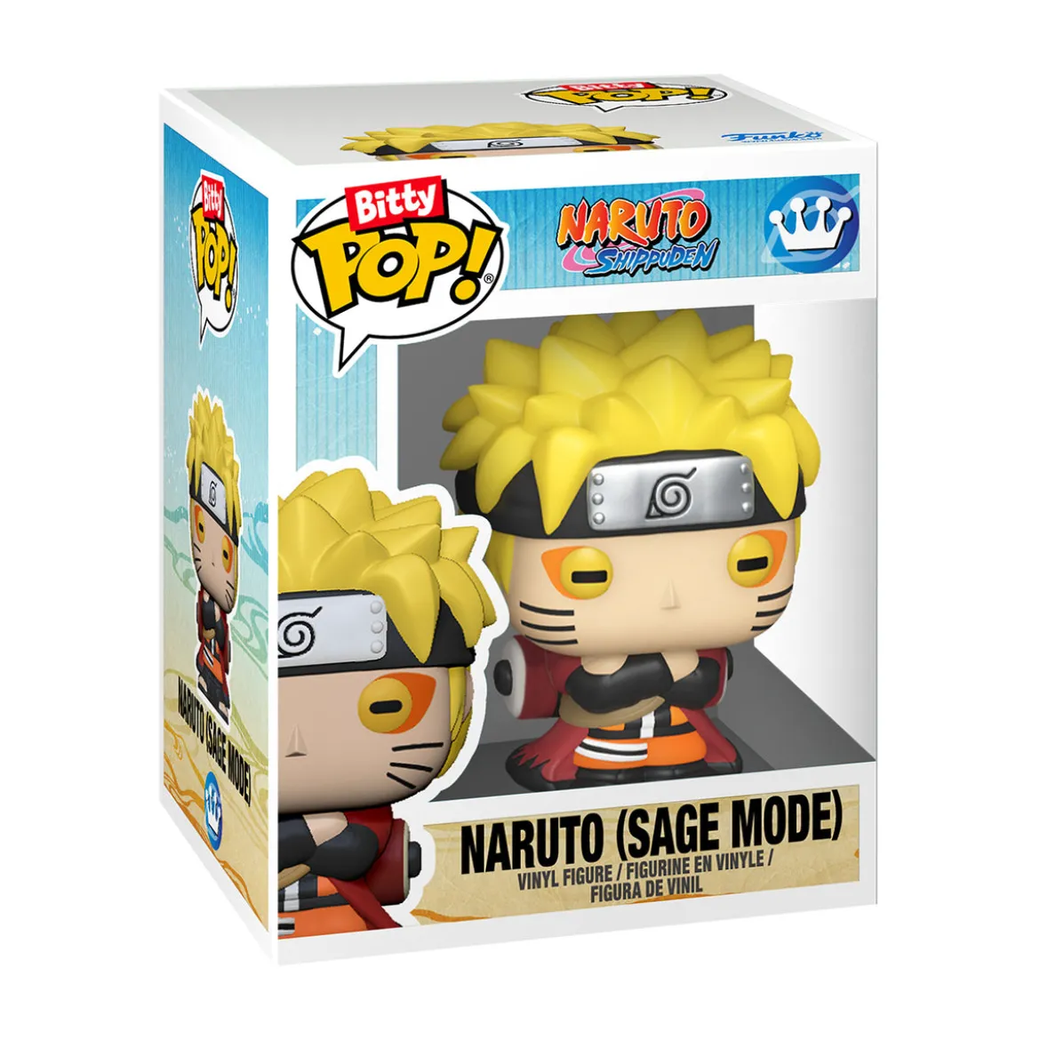 Naruto Shippuden - Hidden Leaf Funko Bitty POP Display mit 2 Figuren