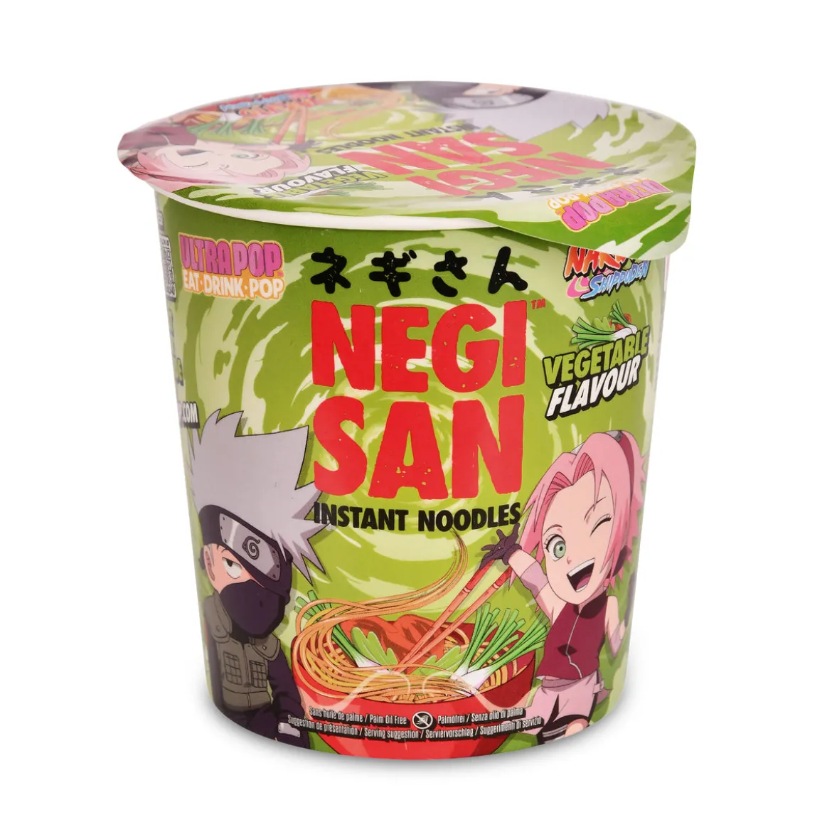Naruto Shippuden Ramen - Sakura und Kakashi Vegetable Instant-Nudeln
