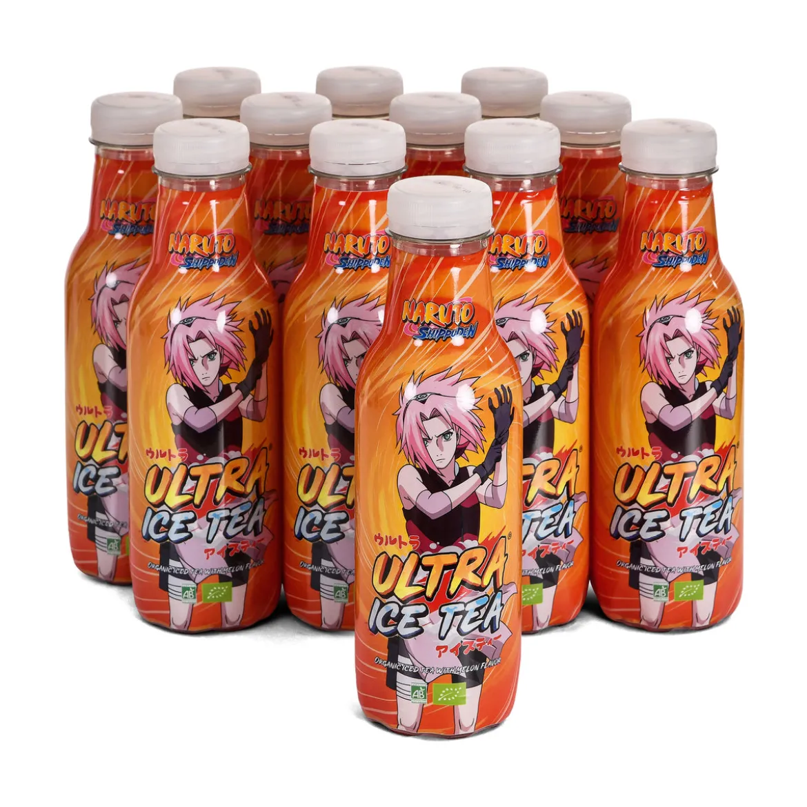 Naruto Shippuden - Sakura Ultra Bio Eistee Melone 12er Pack