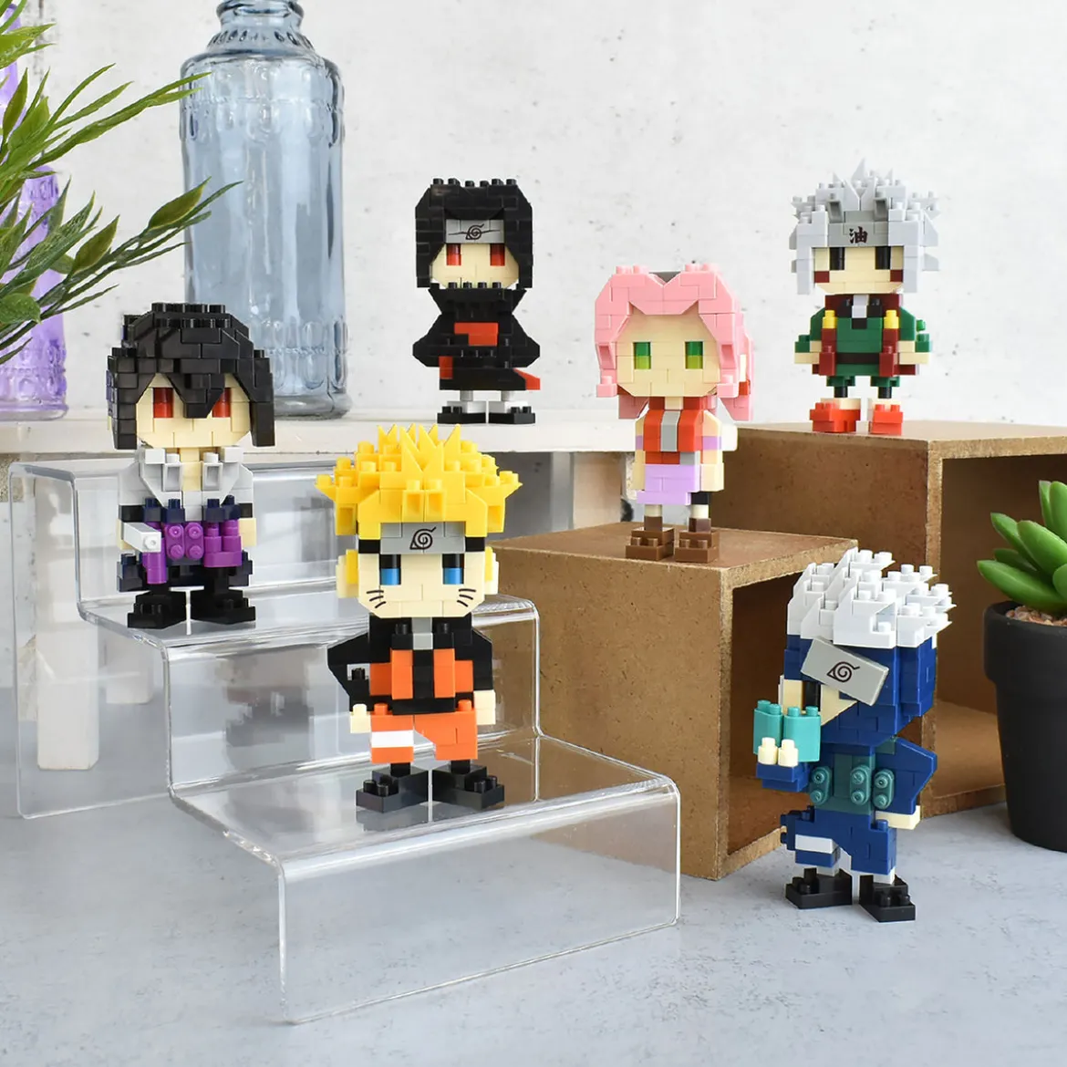 Naruto Shippuden - Sasuke Uchiha nanoblock Mini Baustein Figur