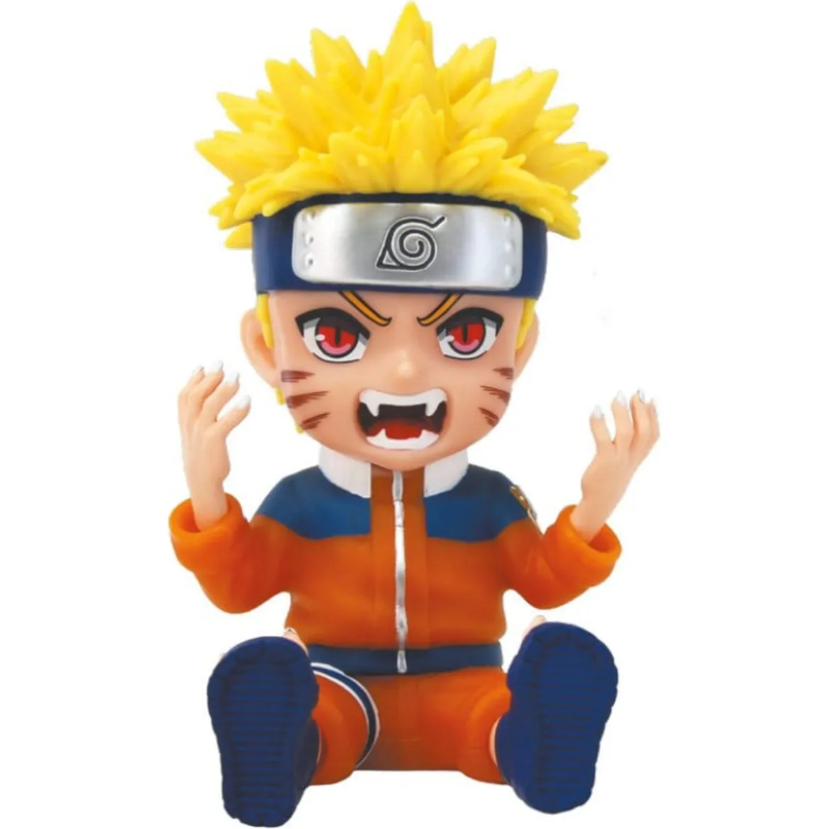 Naruto: Spardose Naruto Kyubi Mode 15 cm