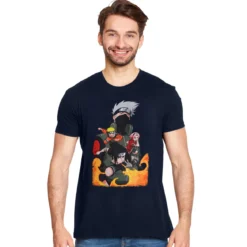 Naruto - Team 7 T-Shirt blau