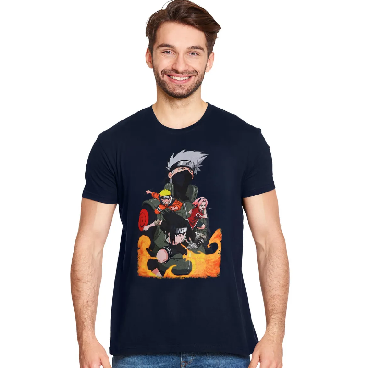 Naruto - Team 7 T-Shirt blau