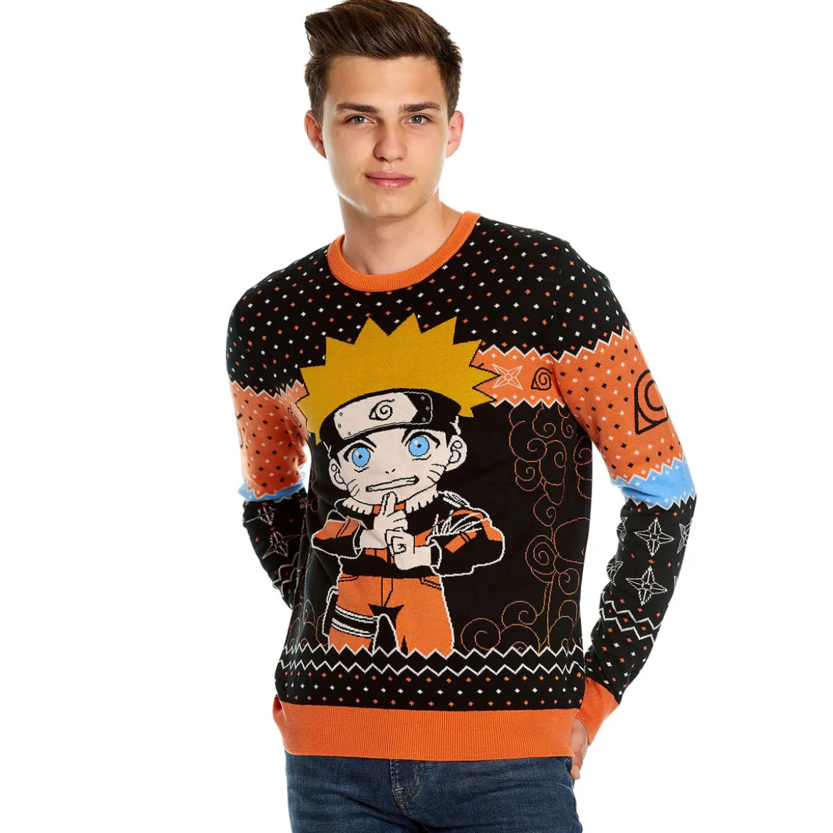 Naruto Uzumaki Strickpullover