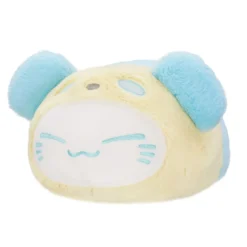 Nemuneko Cat Plüschfigur Pastel Panda Big Blue 33 cm