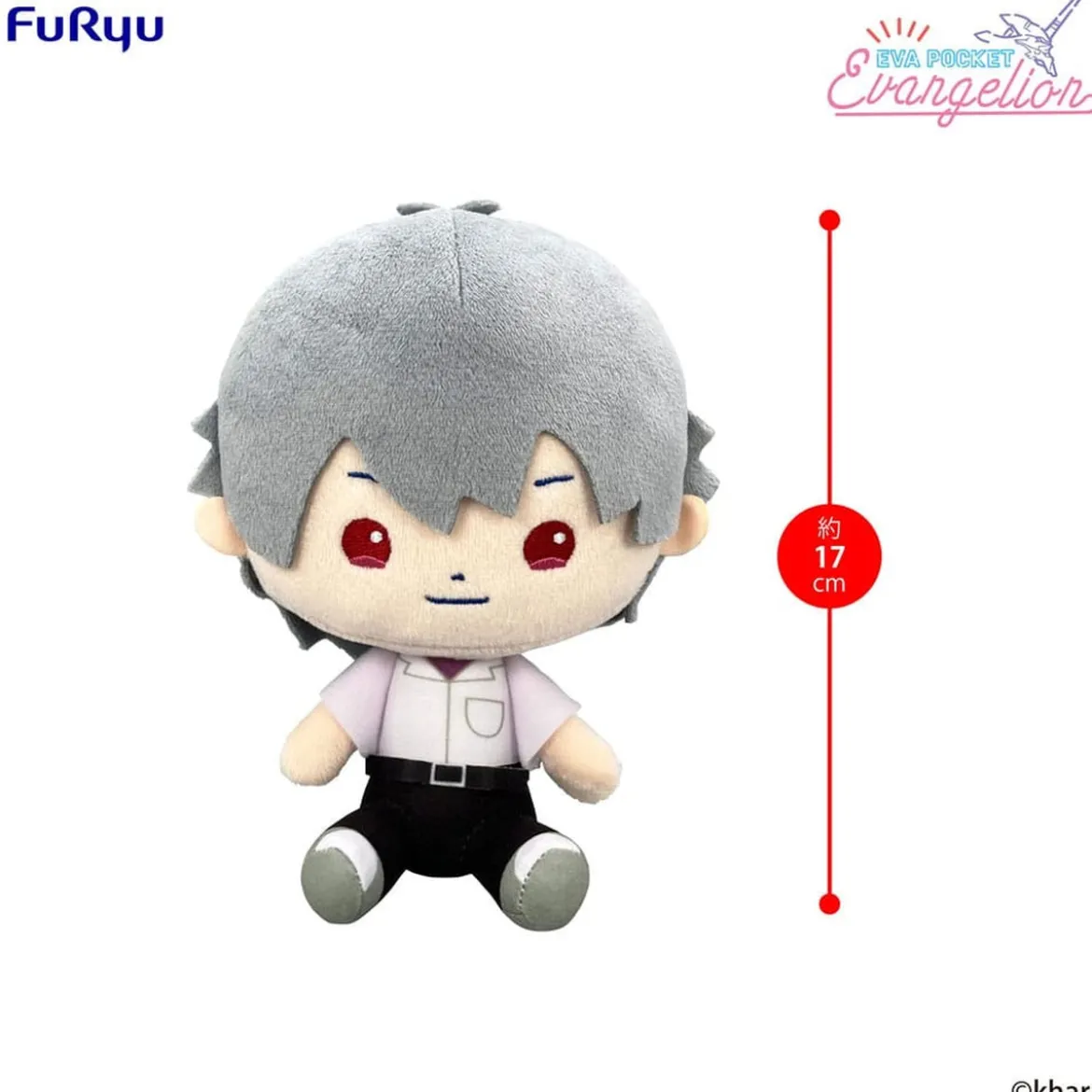 Neon Genesis Evangelion Eva Pocket Plüschfigur Kaworu 17 cm