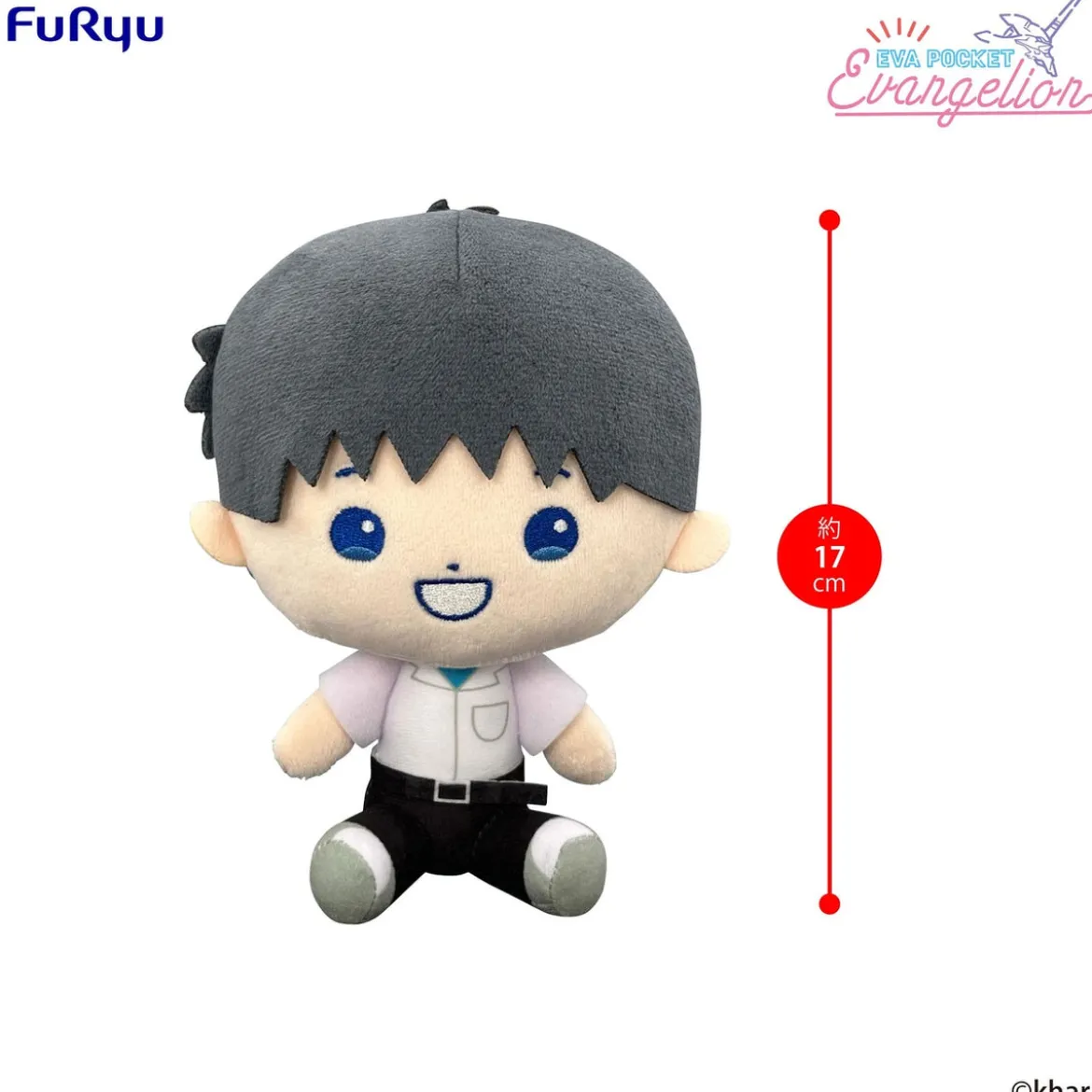 Neon Genesis Evangelion Eva Pocket Plüschfigur Shinji 17 cm
