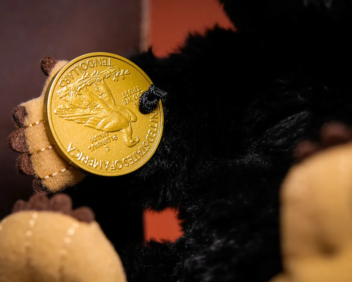 Niffler Plüsch Handpuppe mit Sound - Phantastische Tierwesen