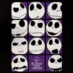 Nightmare Before Christmas - Blockheads T-Shirt schwarz