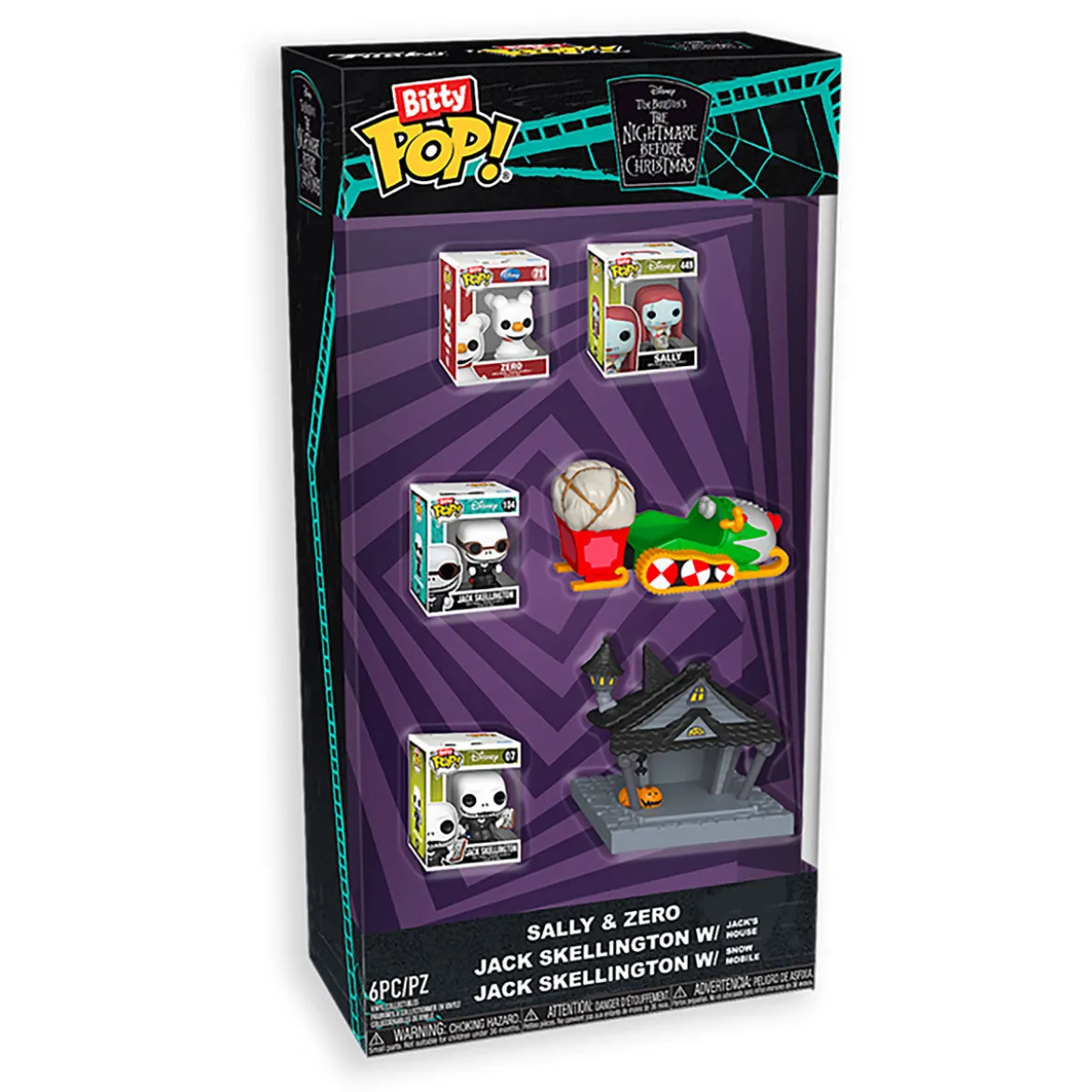 Nightmare Before Christmas - Funko Bitty Pop Starter Figurenset