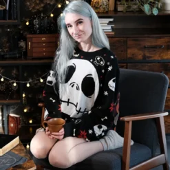 Nightmare Before Christmas - Jack Skellington Strickpullover