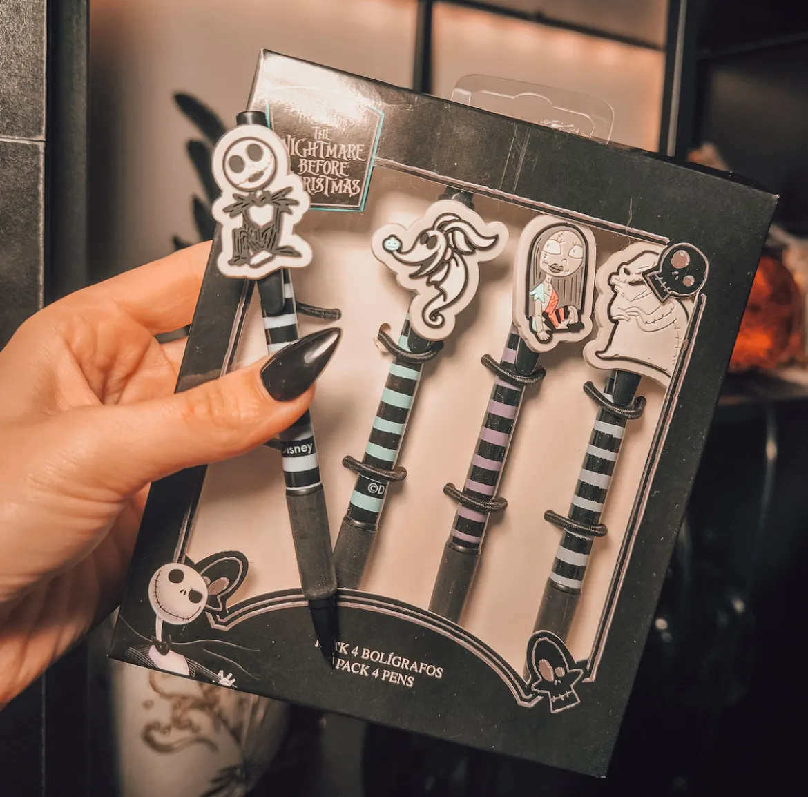 Nightmare Before Christmas - Kugelschreiber 4er Set