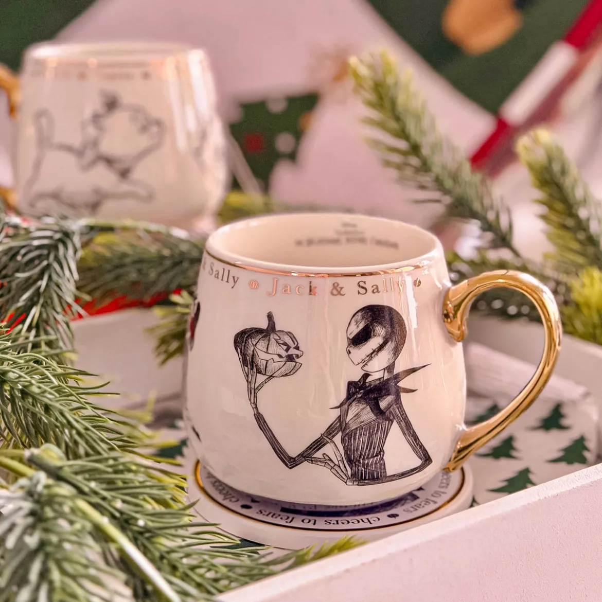 Nightmare Before Christmas - Sally und Jack Premium Sammeltasse