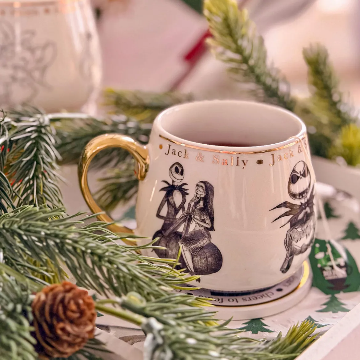 Nightmare Before Christmas - Sally und Jack Premium Sammeltasse