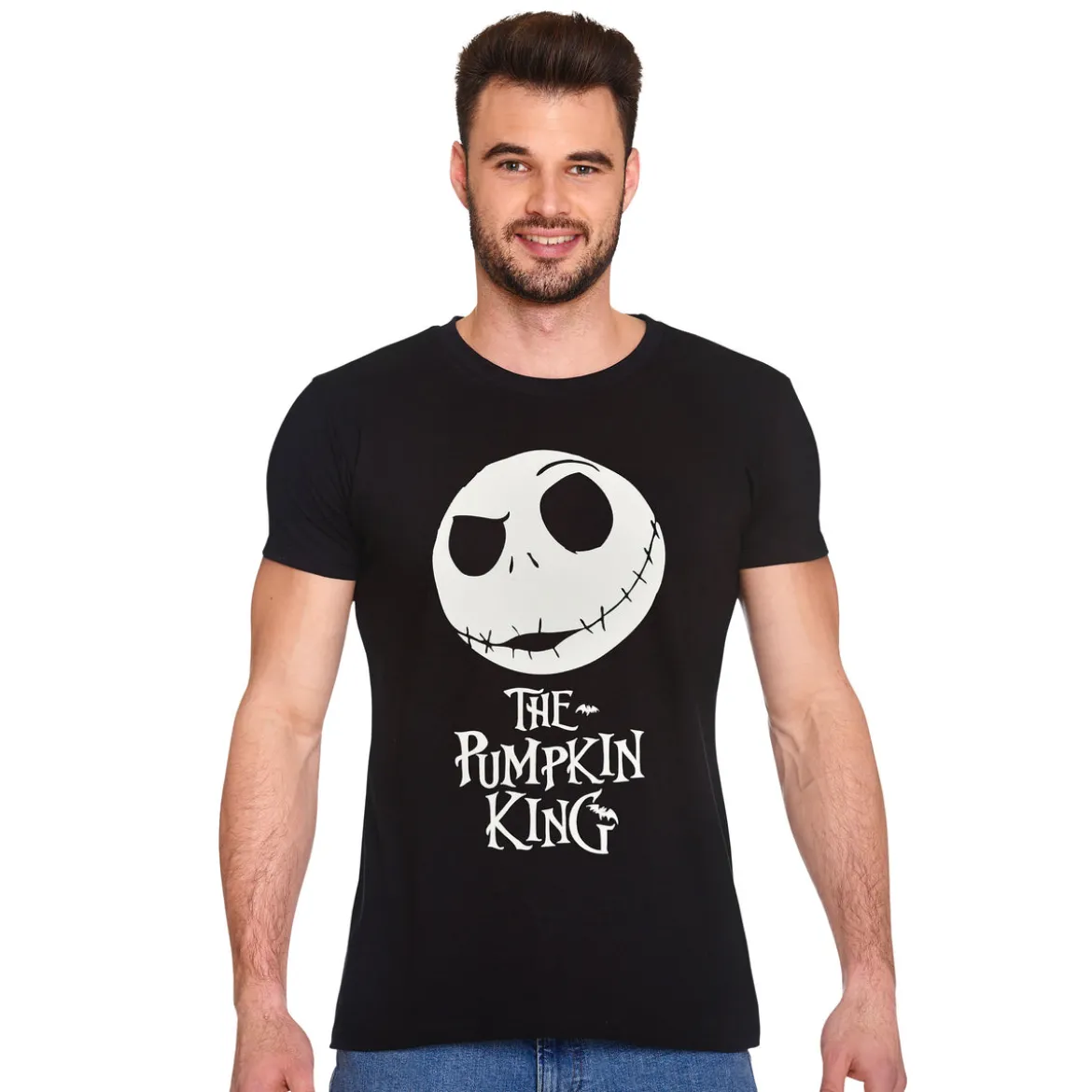 Nightmare Before Christmas - The Pumpkin King T-Shirt schwarz