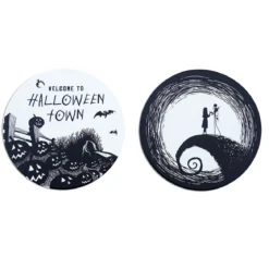 Nightmare Before Christmas - Welcome To Halloween Town Untersetzer 2er Set
