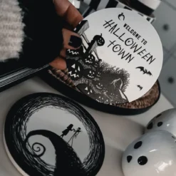 Nightmare Before Christmas - Welcome To Halloween Town Untersetzer 2er Set