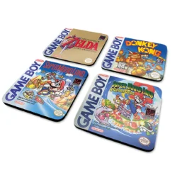 Nintendo - Game Boy Classic Games Untersetzer 4er Set