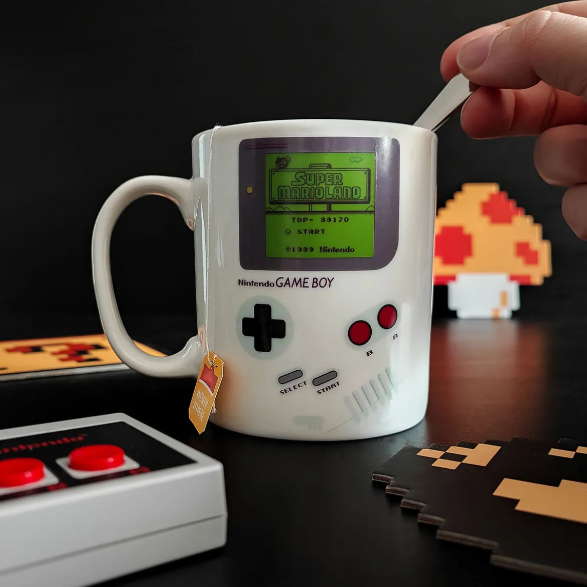 Nintendo - Game Boy Thermoeffekt Tasse