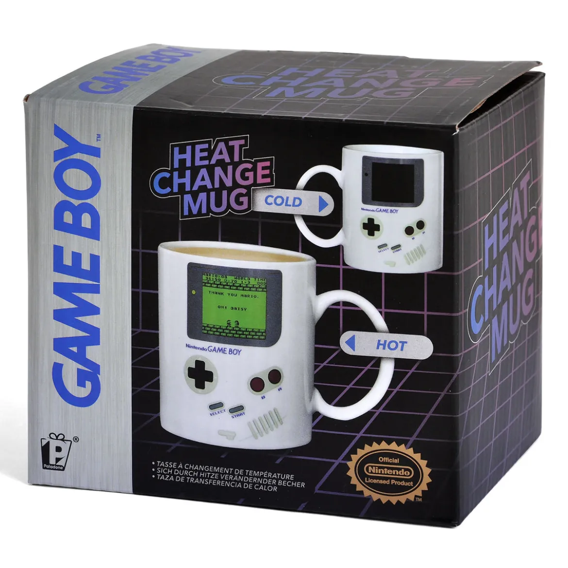 Nintendo - Game Boy Thermoeffekt Tasse
