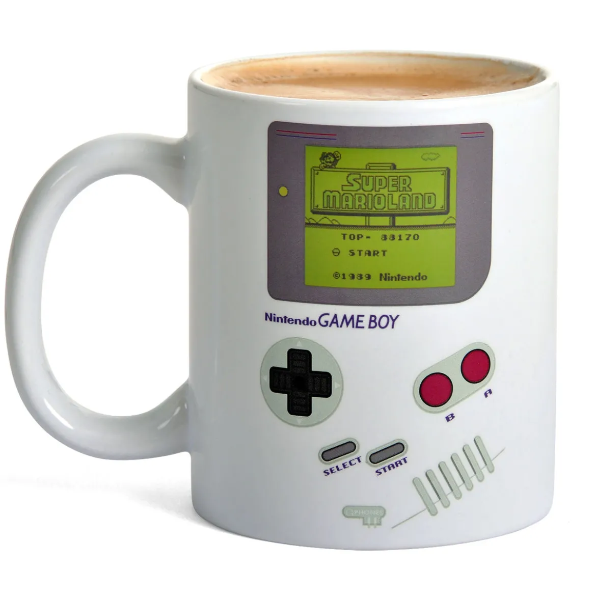 Nintendo - Game Boy Thermoeffekt Tasse
