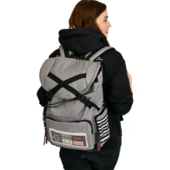 Nintendo - NES Controller Rucksack grau