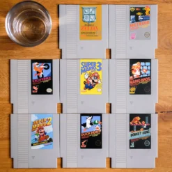 Nintendo - NES Games Untersetzer 8er Set