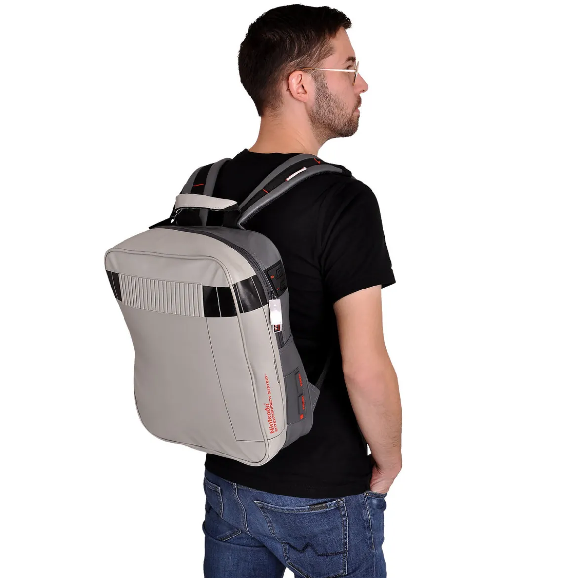 Nintendo - NES Konsole Rucksack grau