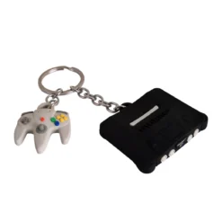 Nintendo - N64 Konsole und Controller Schlüsselanhänger