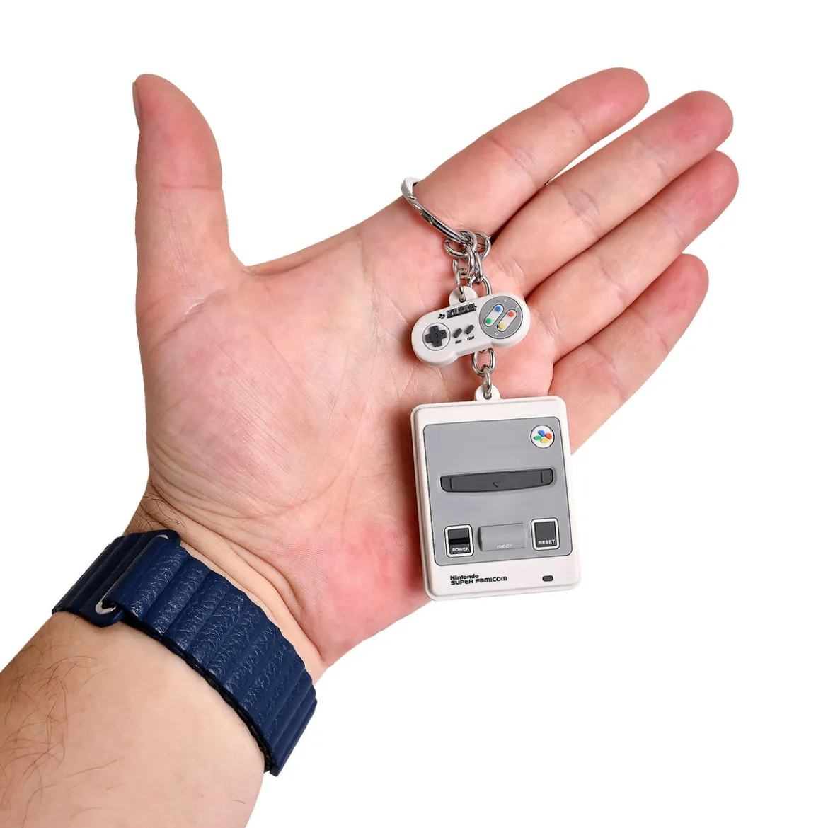 Nintendo - SNES Konsole und Controller Schlüsselanhänger