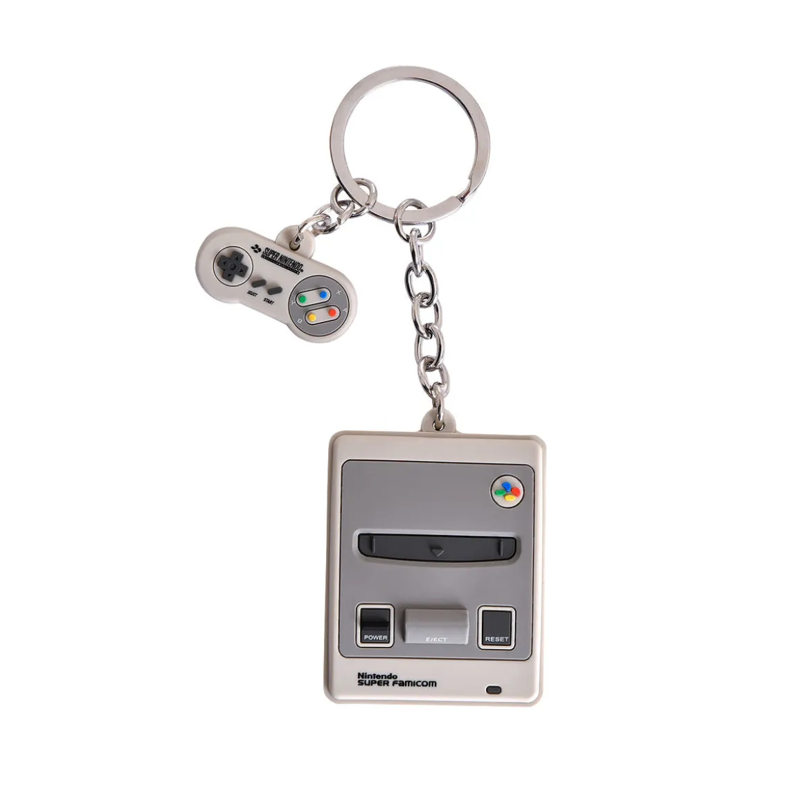 Nintendo - SNES Konsole und Controller Schlüsselanhänger
