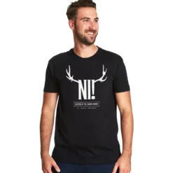Ni! T-Shirt für Monty Python Fans schwarz