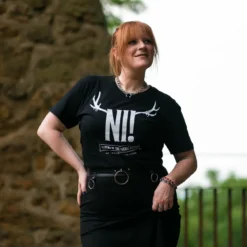 Ni! T-Shirt für Monty Python Fans schwarz