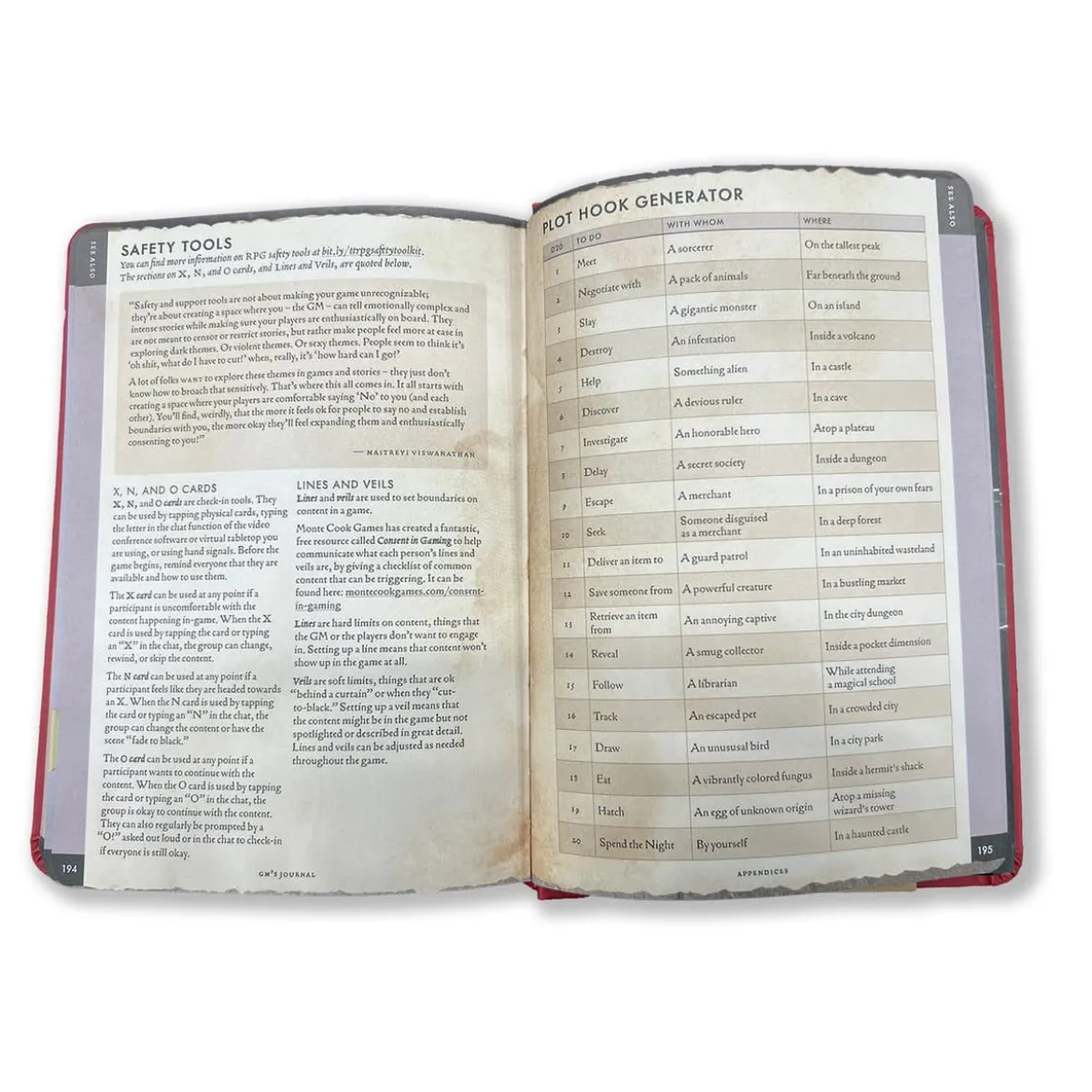 Notizbuch A5 Gamemaster's Journal Orange Portal