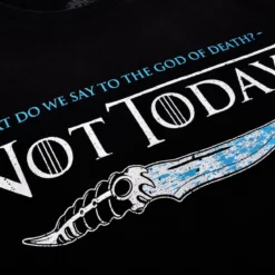 Not Today T-Shirt für Game of Thrones Fans schwarz