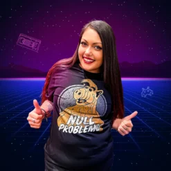 Null Problemo! T-Shirt für Alf Fans schwarz