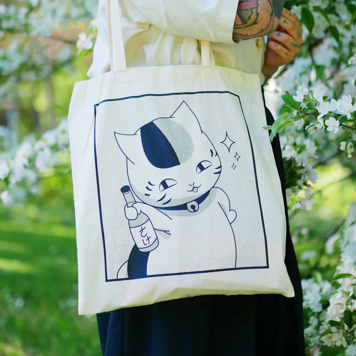 Nyanko Sensei Jutebeutel für Natsume's Book of Friends Fans