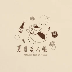 Nyanko Sensei Sake T-Shirt für Natsume's Book of Friends Fans