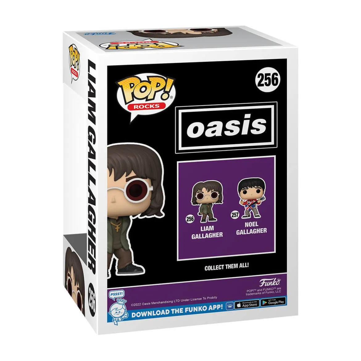 Oasis POP! Rocks Vinyl Figur Liam Gallagher 9 cm