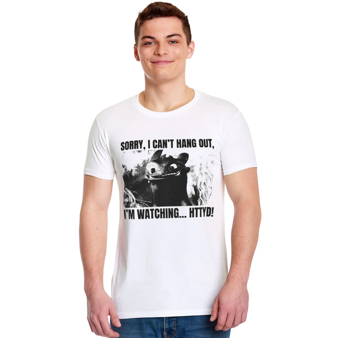 Ohnezahn Watching HTTYD T-Shirt - Drachenzähmen leicht gemacht