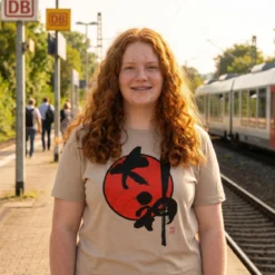 Okami - Logo T-Shirt beige