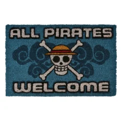One Piece - All Pirates Welcome Fußmatte